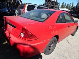 2005 Honda Civic DX Red Coupe 1.7L AT #A24883